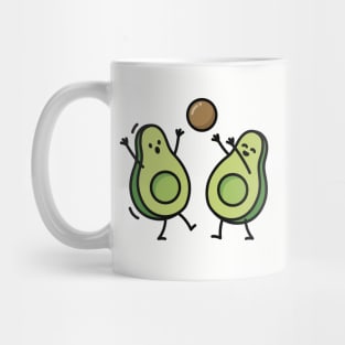 Avocado handball basketball korfball Mug